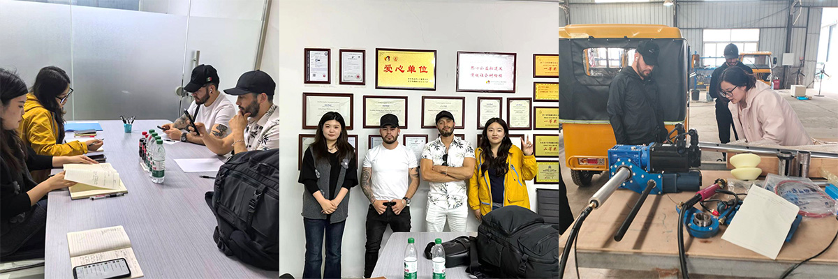 Долгосрочный австралийский партнер посещает расточную машину в Керейде