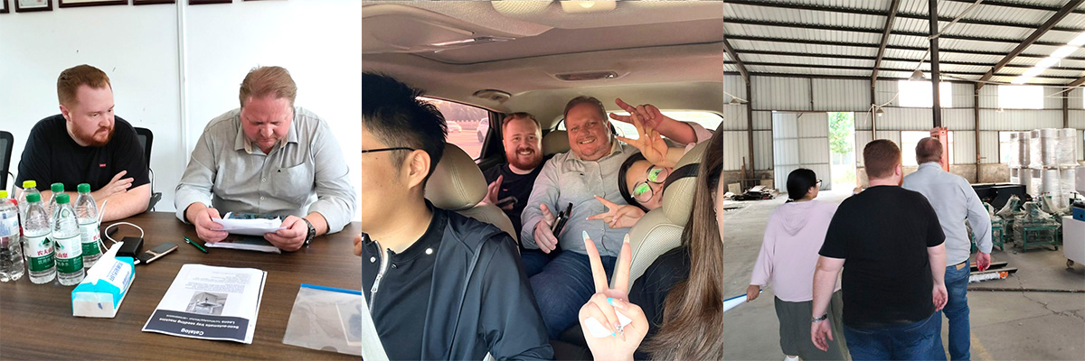 Бразильский клиент посетил завод тяжелого машиностроения Kereide и подписал договор купли-продажи гусеничного мини-погрузчика