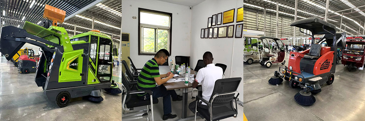 Клиенты из Кот-д'Ивуара посетили компанию Keruide, чтобы осмотреть подметальную машину, и на месте договорились о сотрудничестве. Клиенты из Кот-д'Ивуара посетили компанию Keruide, чтобы осмотреть подметальную машину, и на месте договорились о сотрудничестве.